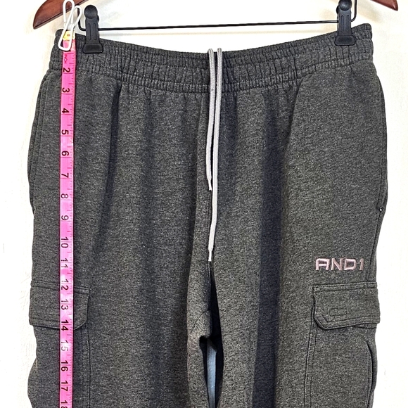 Grey Cargo Sweatpants - Picture 7 of 8